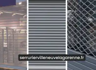 Installation de rideaux métalliques Brunoy